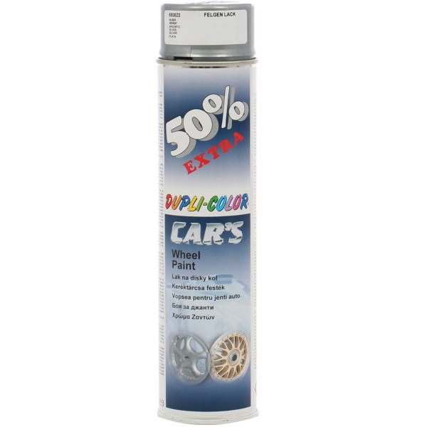 Spray Vopsea Dupli-Color Car's Gri Pentru Jante 600ML 312001